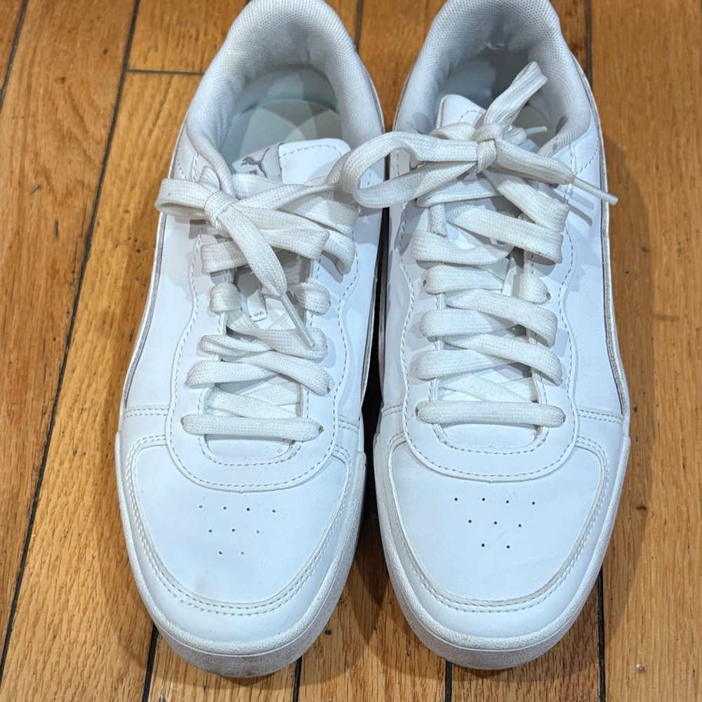 Puma White Athletic Shoes